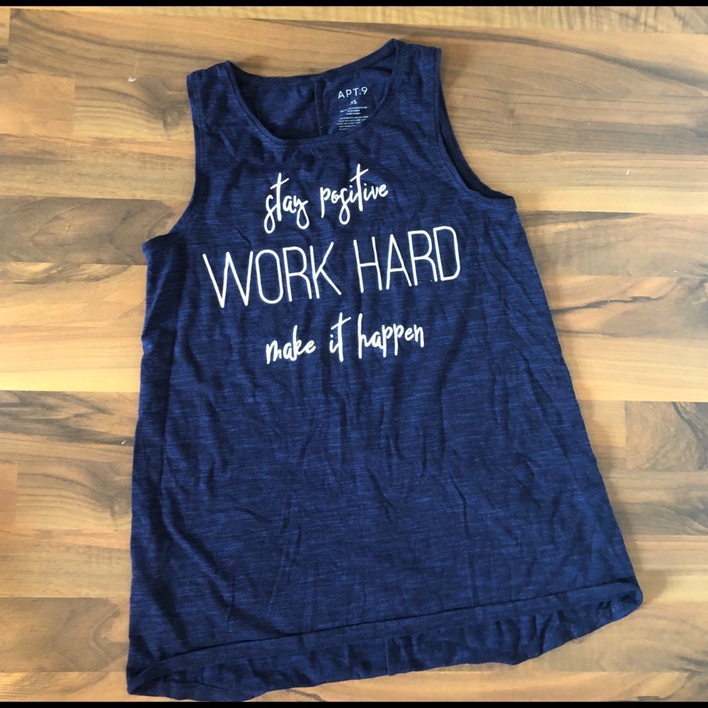 Apt. 9 Navy Blue Tank Top